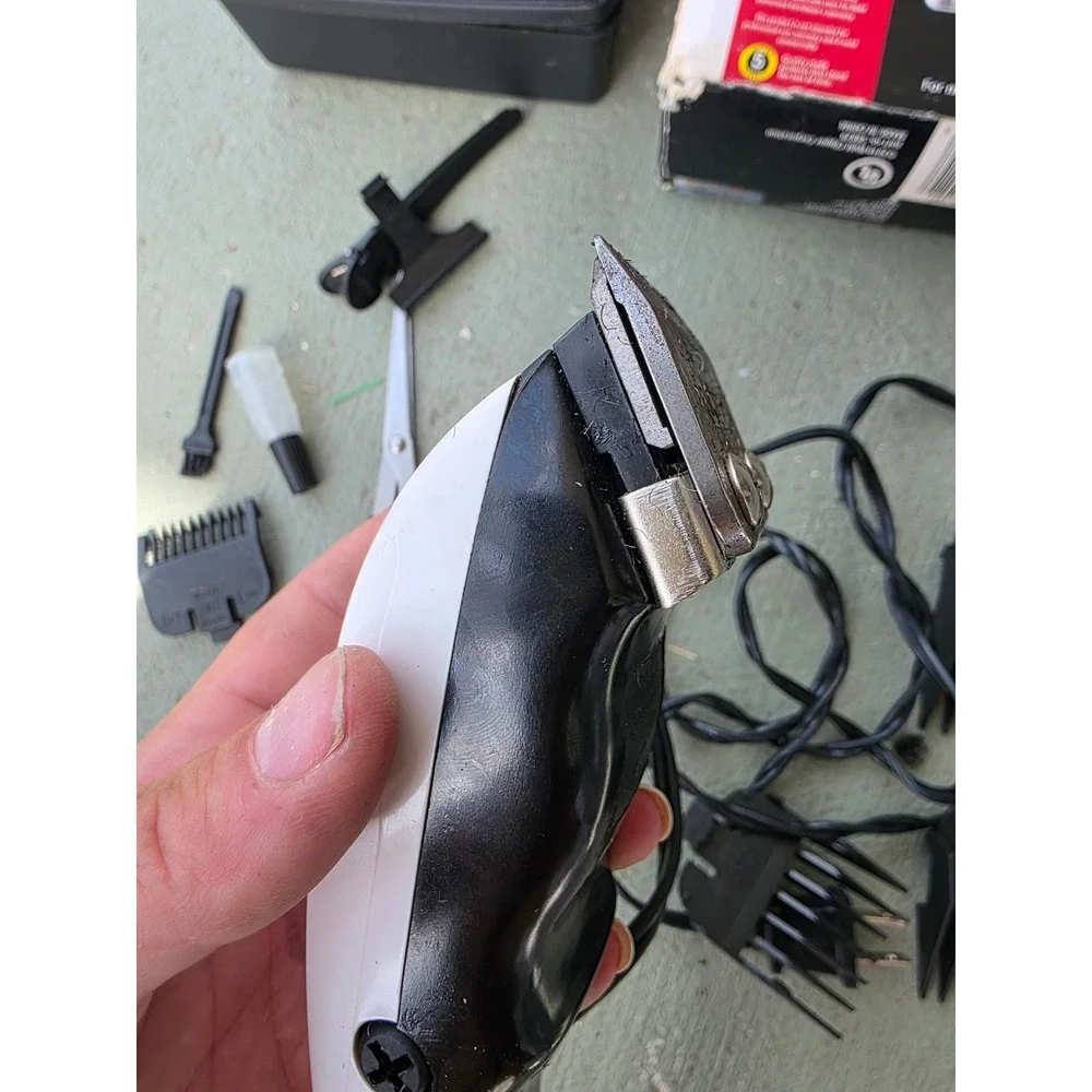 Wahl 20 Piece Haircutting Kit Model NAC Corded Clipper Set with Storage Case Z1